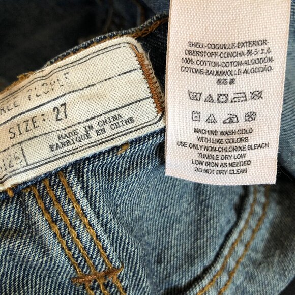 NWOT Free People Leann Patchwork Maxi Skirt Sz 27 - Picture 14 of 16